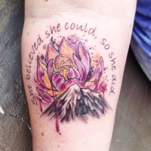 ¿Donde duele menos un tatuaje? Nivel de dolor por zonas 2 tatuaje paisaje