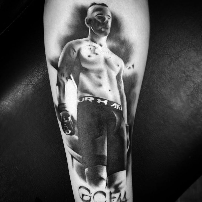 Tatuaje de Peleador de MMA