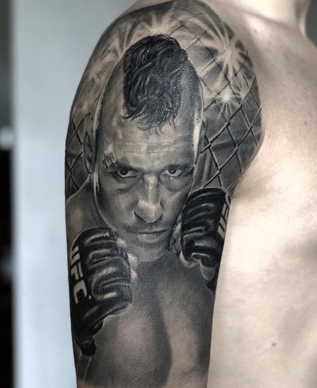 Tatuaje Diego Sanchez UFC