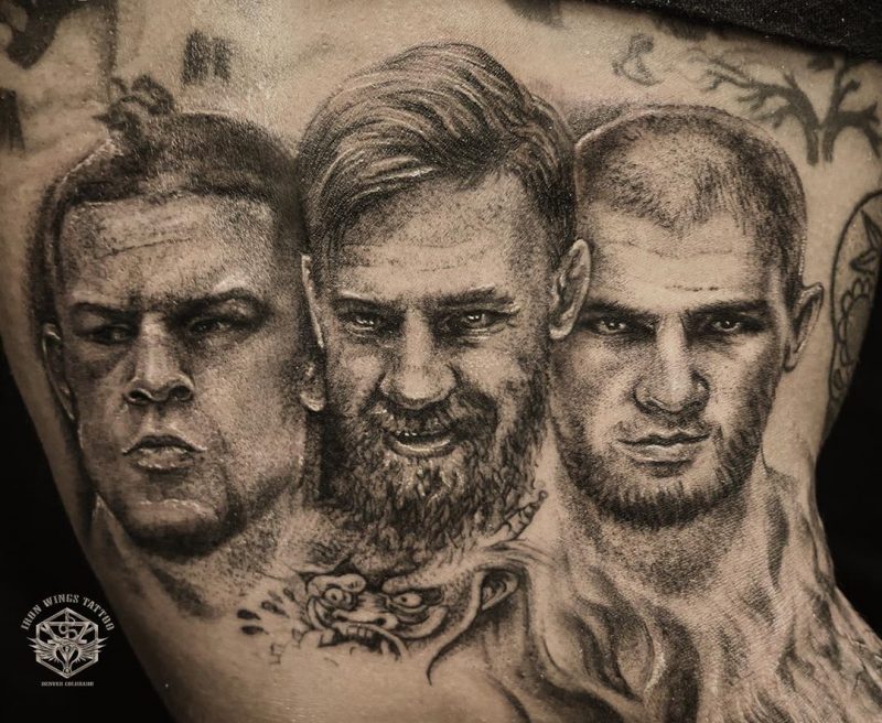 Tatuaje peleadores UFC