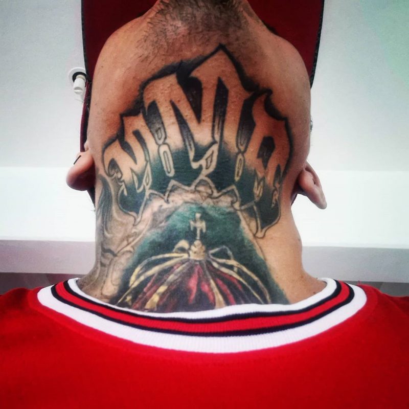 Tatuajes de Artes Marciales Mixtas (MMA) 52 Tatuaje fanático MMA