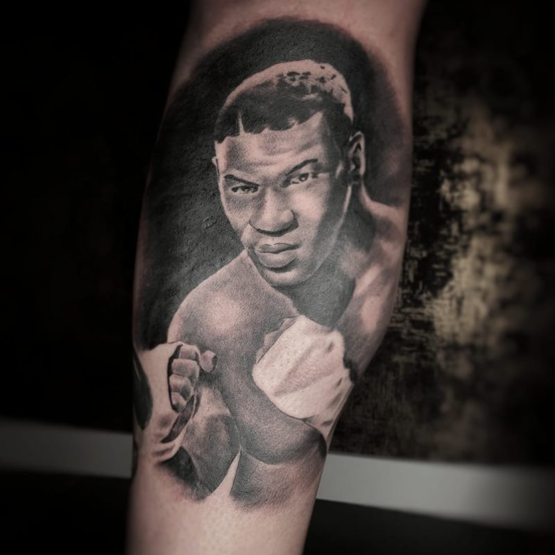 Tatuajes de Artes Marciales Mixtas (MMA) 37 Tatuaje de Mike Tyson