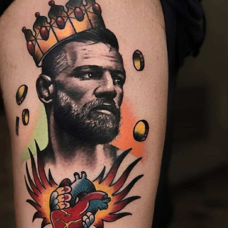 𝕋𝕒𝕥 𝕐𝕠𝕦 2020.01.19 2 of 10 Conor McGregor tats 🤜💥 . . Any UFC fans out there watch the fight ufc246 @t