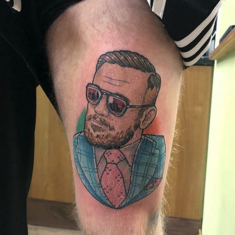 𝕐𝕠𝕦 2020.01.19 3 of 10 Conor McGregor tats 🤜💥 . . Any UFC fans out there watch the fight ufc246 @t