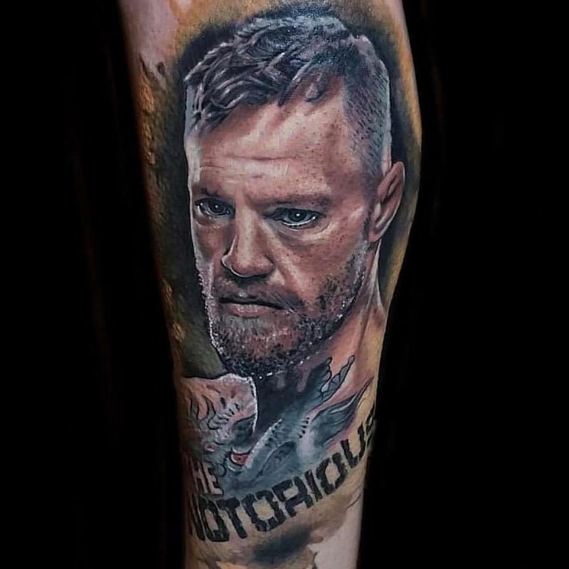 𝕋𝕒𝕥 𝕐𝕠𝕦 2020.01.19 7 of 10 Conor McGregor tats 🤜💥 . . Any UFC fans out there watch the fight ufc246 @t