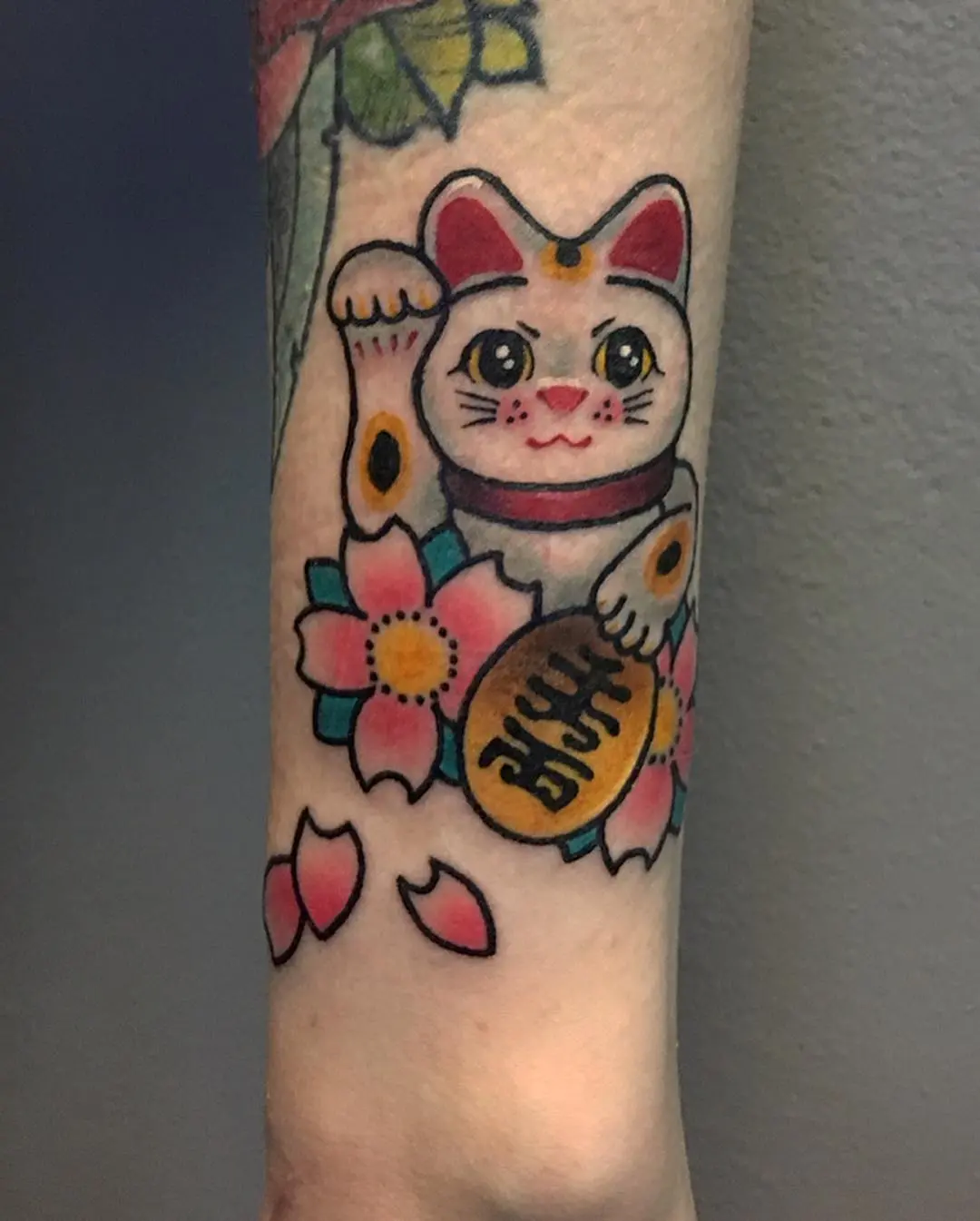 Galerías de Tatuajes Increíbles 5 ❉ Julia ❉ 2019.03.06 2 of 2 ✨Maneki neko for pretty girl @acidgy . Thank you 🙏 —————————————————————— trad