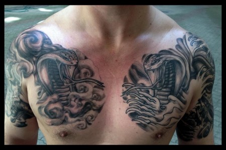 83 Tatuajes en el Pecho Muy Interesantes 17 tattoo pecho