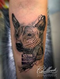 89 Tatuajes de Perros y Cánidos 4 tattoo perro