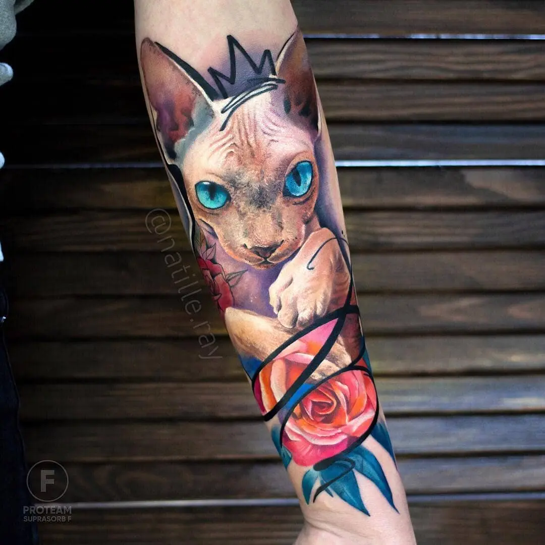 Galerías de Tatuajes Increíbles 26 Angel Wings 🧚♀️🙌💕 2019.03.06 @animal tattooer 🐈💉🔥 tattoo tats tatto inkme tato ink tattooftheday