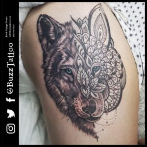 104 Ideas de Tatuajes de Lobos y Significado 12 lobo tattoo