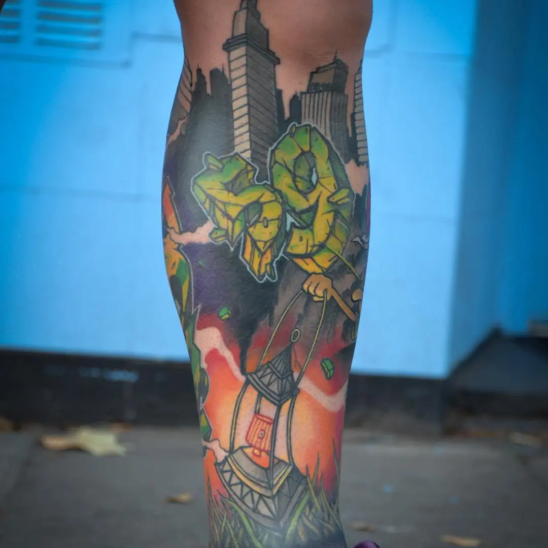 Incredible Tattoo Galleries 25 DⱤɆ₲Tibi 2019.03.21 4 of 5 ➡️➡️➡️ tattoo tattooart legtattoo newschooltattoo graffiti graffititattoo