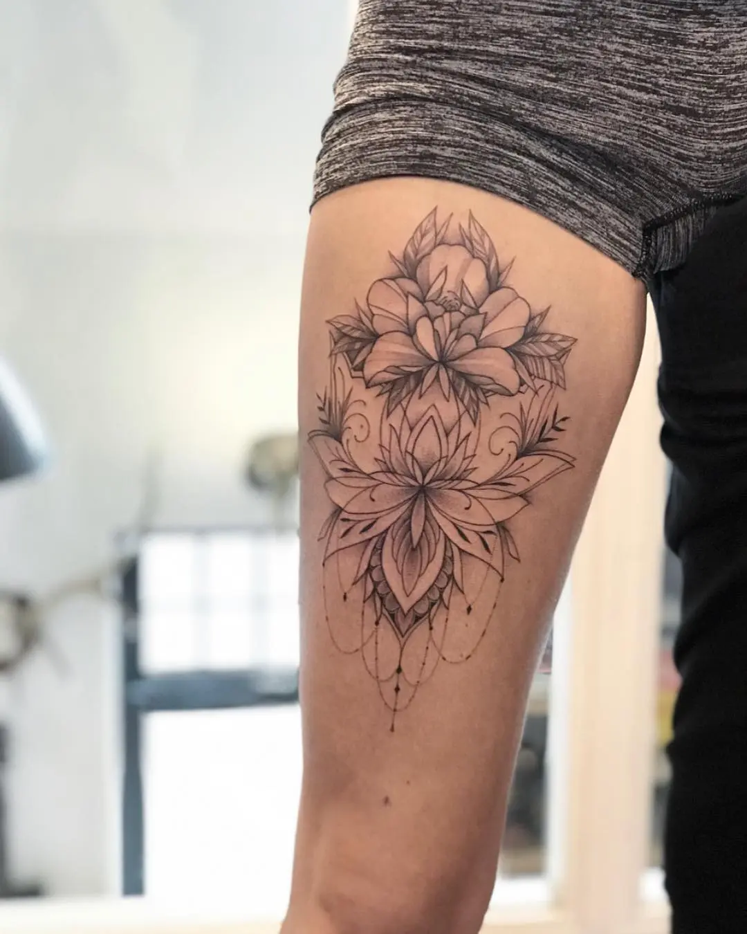 Incredible Tattoo Galleries 11 Danique 🌸 2019.03.21 Thankyou Maud 😘🌸 • . . . . . lotustattoo linework lineworktattoo lotus