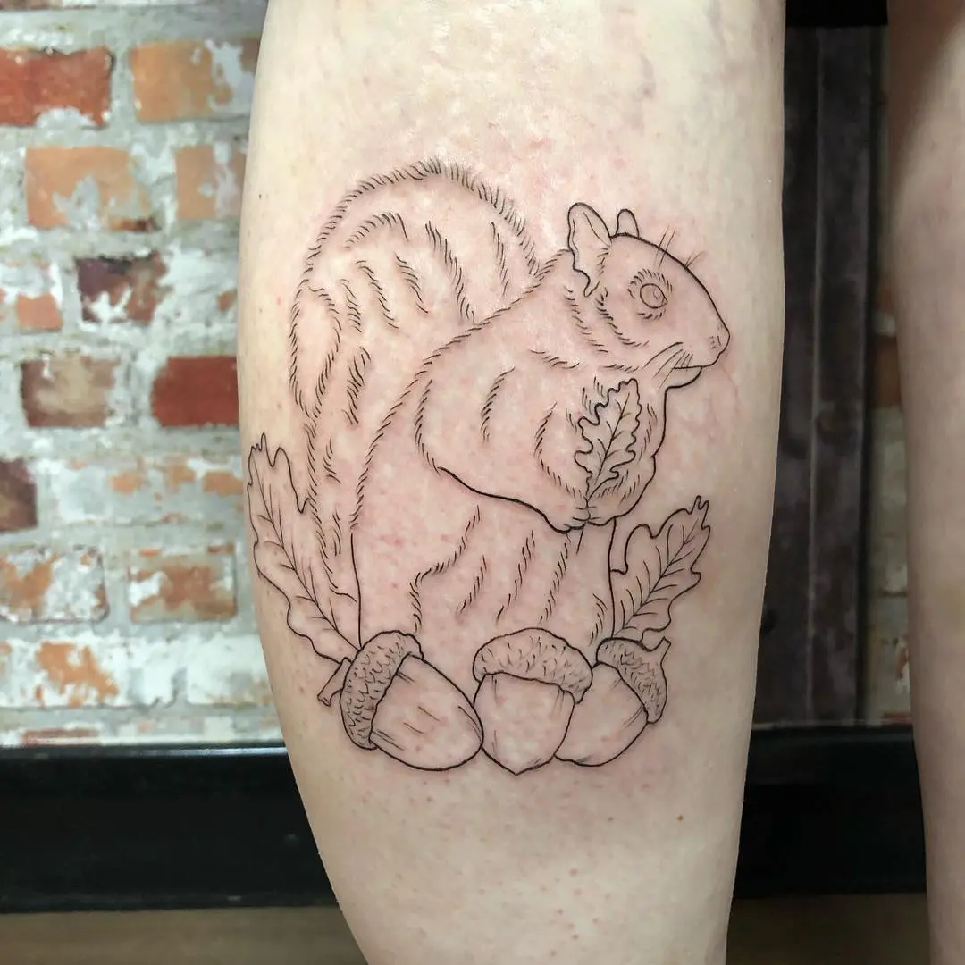 Galerías de Tatuajes Increíbles 27 Evo Tattoos and Piercings 2019.03.21 1 of 4 Made a start on my squirrel on Gemma today 😁🐿 . . . tattooapprentice tattooj