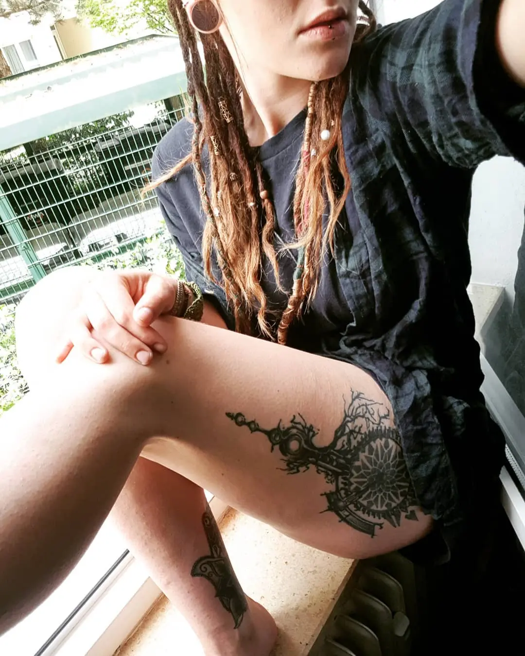 Galerías de Tatuajes Increíbles 14 Fenja 2019.04.25 I love my Tattoos 😍😍😍 tattoo tattoos tattooideas clock darktattoos dark