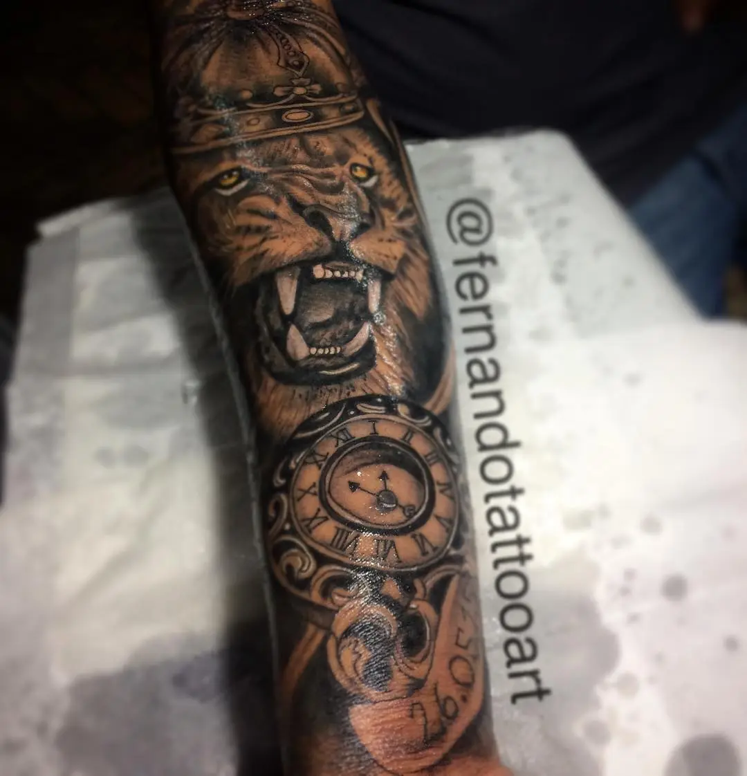 Galerías de Tatuajes Increíbles 16 Fernando Sampaio 2019.04.26 2 of 3 Fechamento em andamento... 🦁🕜 @brunodentinhosp obg mais uma vez🙏🏼 —————————