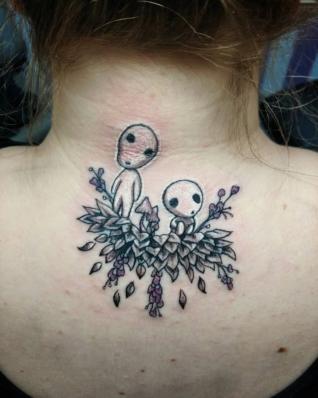 Galerías de Tatuajes Increíbles 19 Gala🌹Ruadhsalka 2019.02.12 Kodomas 🌿👻🖤✨ . hudutattu princessmonokoe kodomas mononokeghosts treespi