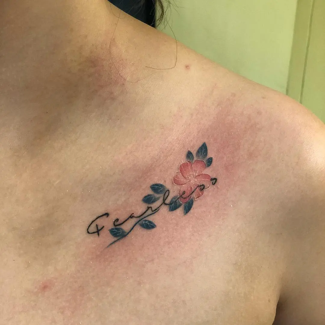Galerías de Tatuajes Increíbles 19 HYUN.TATTOO Hugo 2018.11.13 鞭個鎖骨 鎖骨刺青 花卉刺青 clavicletattoo colorwork inked amazingtattoo tattoos
