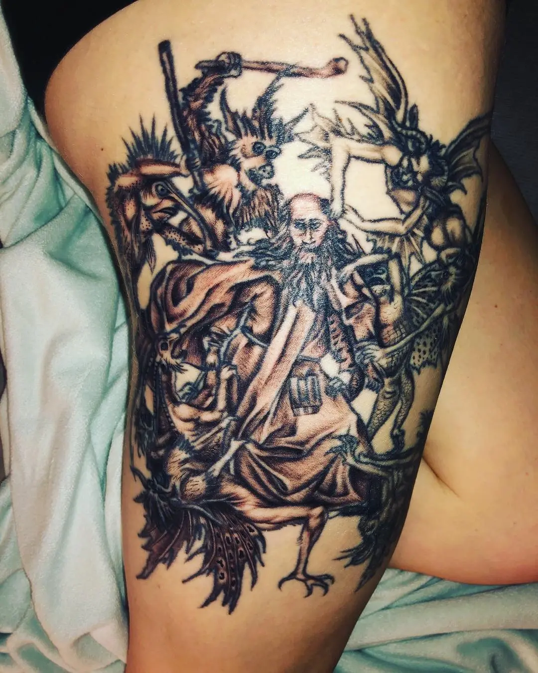 Galerías de Tatuajes Increíbles 26 Kendy 🐻 2019.03.16 This picture really doesnt do it justice but I woke up one day and said fuck it 1