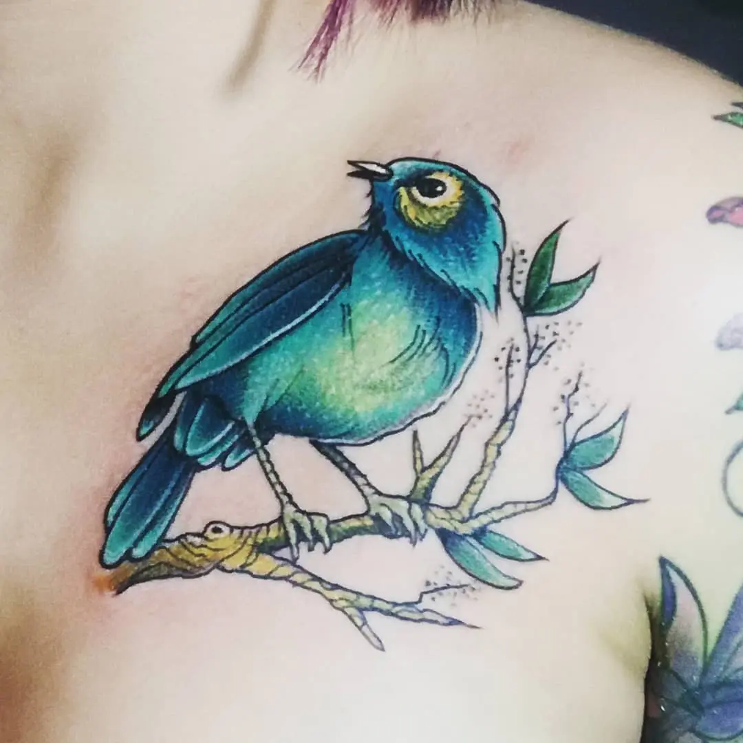 Galerías de Tatuajes Increíbles 12 Lulu Mau 2019.03.22 Recien salidito 🐦 @adriantattoopiercing 👏👏👏 un genio como siempre 💪💪💪 ch