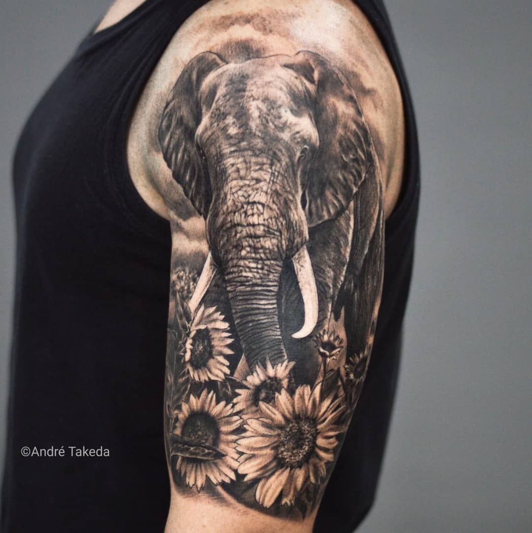 ≫ 90 Majestic Elephant Tattoos | Los Mejores Tatuajes