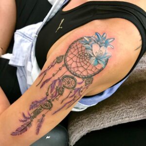 90 Tatuajes de Atrapasueños Espectaculares 3 atrapasueños tattoo