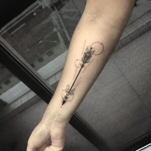 90 Tatuajes de Flechas en Imágenes 11 tattoo flechas
