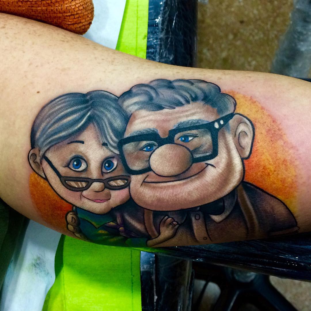 252 Tatuajes de Abuelos Adorables | Los Mejores Tatuajes
