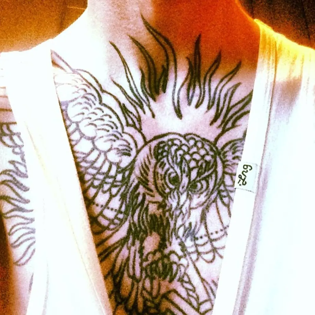 Galerías de Tatuajes Increíbles 68 darth zador 2019.03.21 My chest tattoo 🦉 . . ink tattoo blackandwhite lrg lrgclothing chesttatto