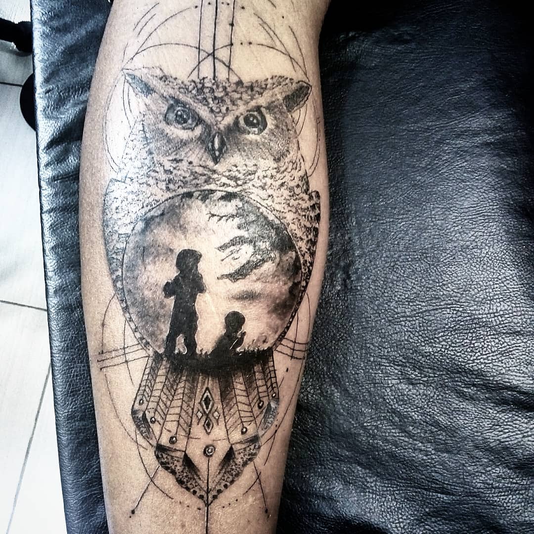 ≫ 90 Tatuajes de Búhos y Lechuzas