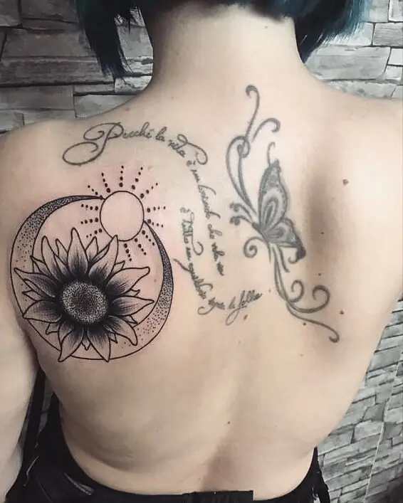 Incredible Tattoo Galleries 10 eva guazzo 2019.04.25 🌻Sunflower friend🌻 Anche se sei andato via troppo presto troviamo mille occasi