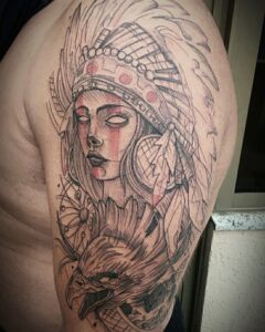 90 Tatuajes de Indios Nativos Americanos 31  Tatuajes de Indios