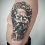 kosmoss 2020.05.08 🧙‍♂️⚡🏛️ Sadzijis Kaveraps zeus zeustattoo athens acropolis face greek