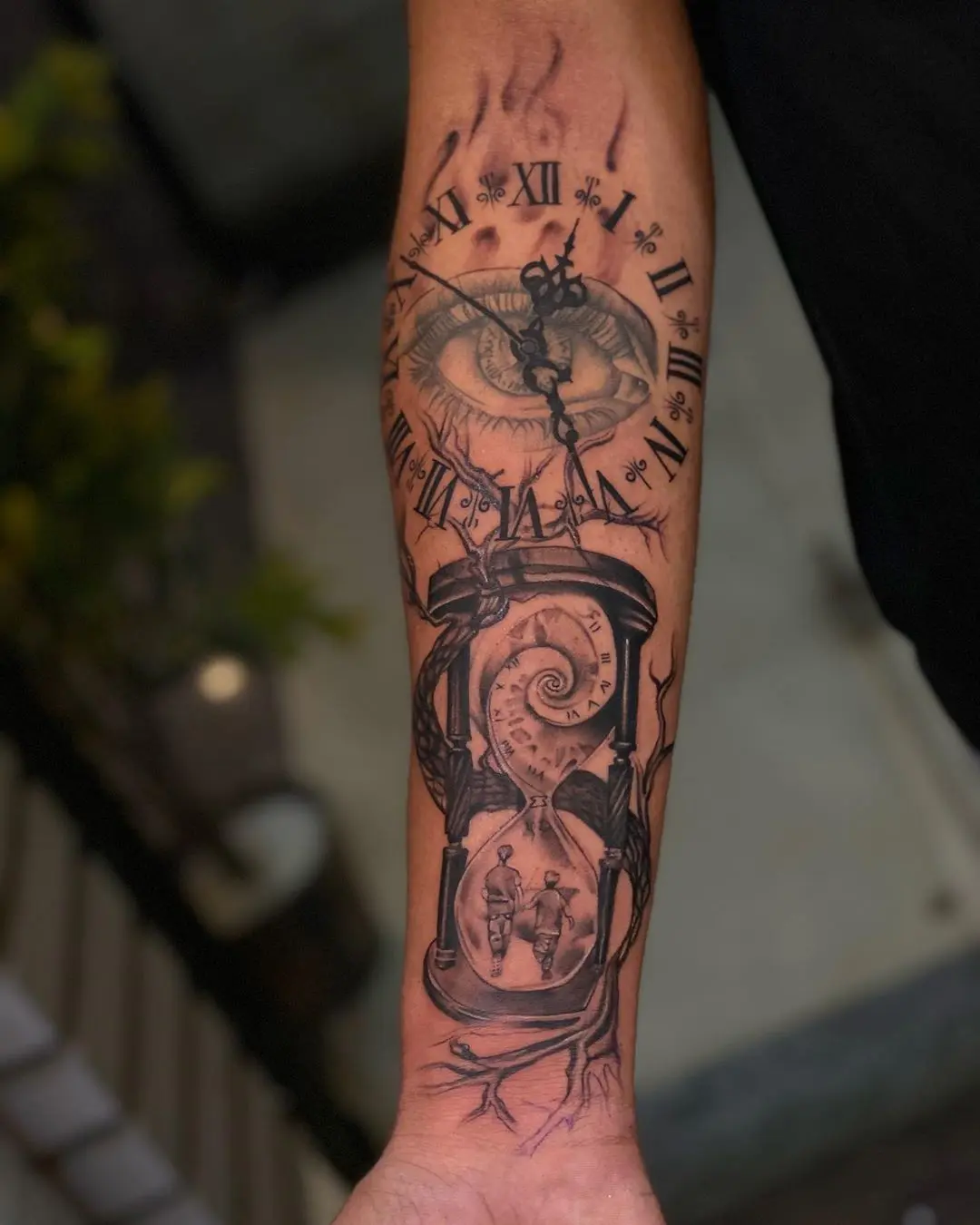 Galerías de Tatuajes Increíbles 6 ‼️Prashu👑 Artist‼️ 2020.07.19 ⏳In Progress...⏳ Hourglass Tattoo done by me at INKBOY TATTOOZ JAIPUR... hourg