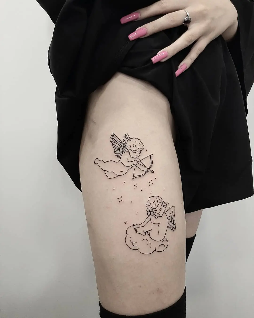 Galerías de Tatuajes Increíbles 23 ℕ𝕀𝔾ℝ𝕌𝕄 2020.08.06 1 of 2 simple tattoos ✨ tattoo tattooideas linealtattoo poland black grlpower a 1