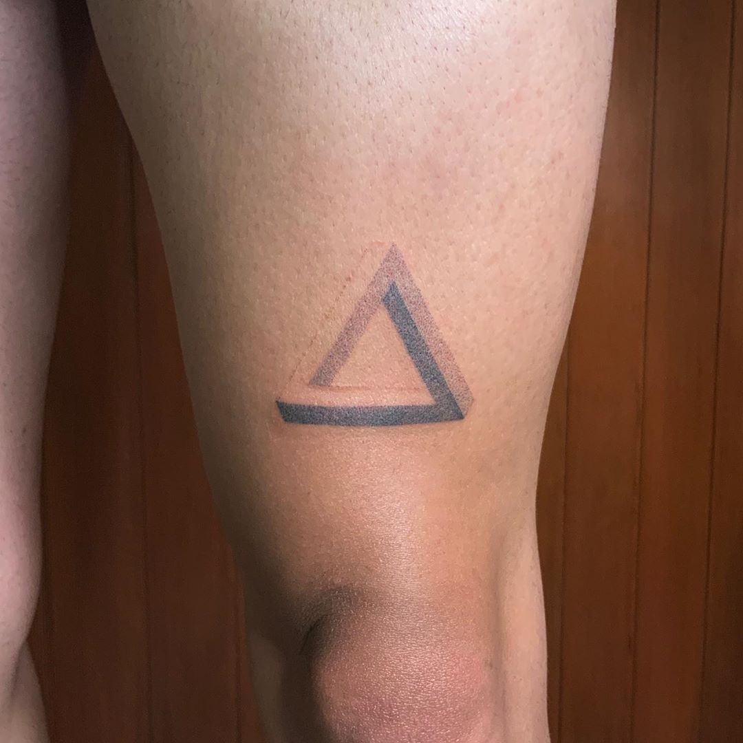 ≫ 116 Triangle Tattoos With Original Designs