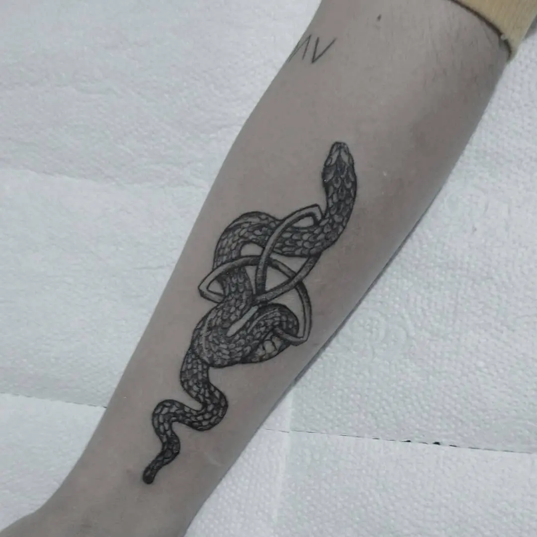 Galerías de Tatuajes Increíbles 33 2020.08.01 1 of 2 Triquetra O começo é o fim e o fim é