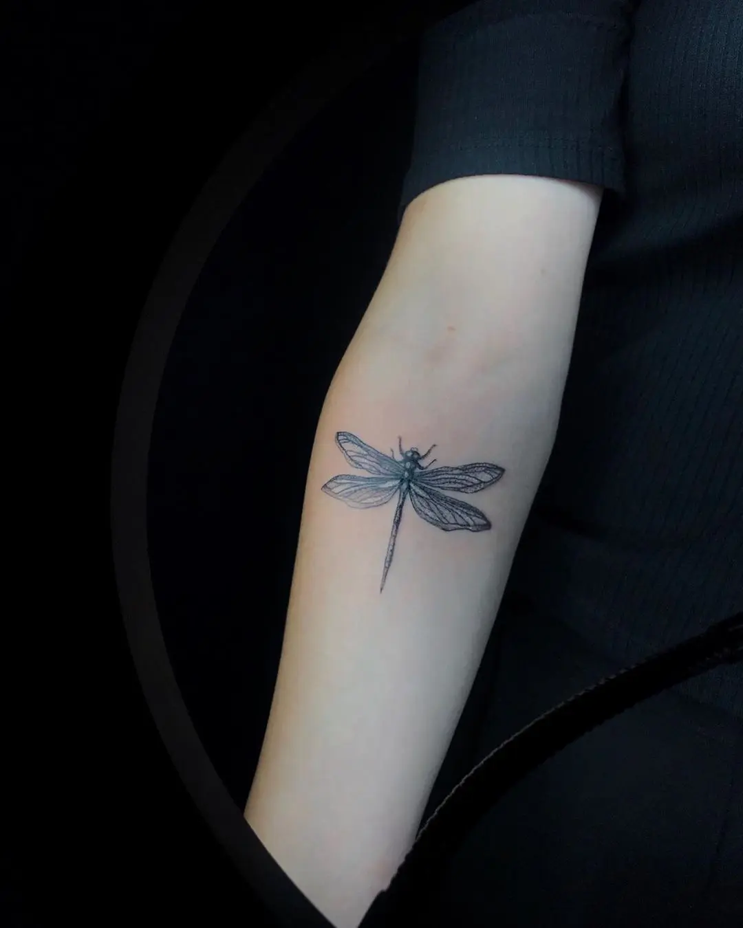 Galerías de Tatuajes Increíbles 84 2020.08.08 1 of 2 Драгонфлай только что сделали🌚 dragonflytattoo tatts dragonflyart tattooi