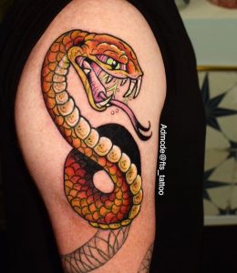 88 Tatuajes de Serpientes Interesantes 5 tatuaje serpiente