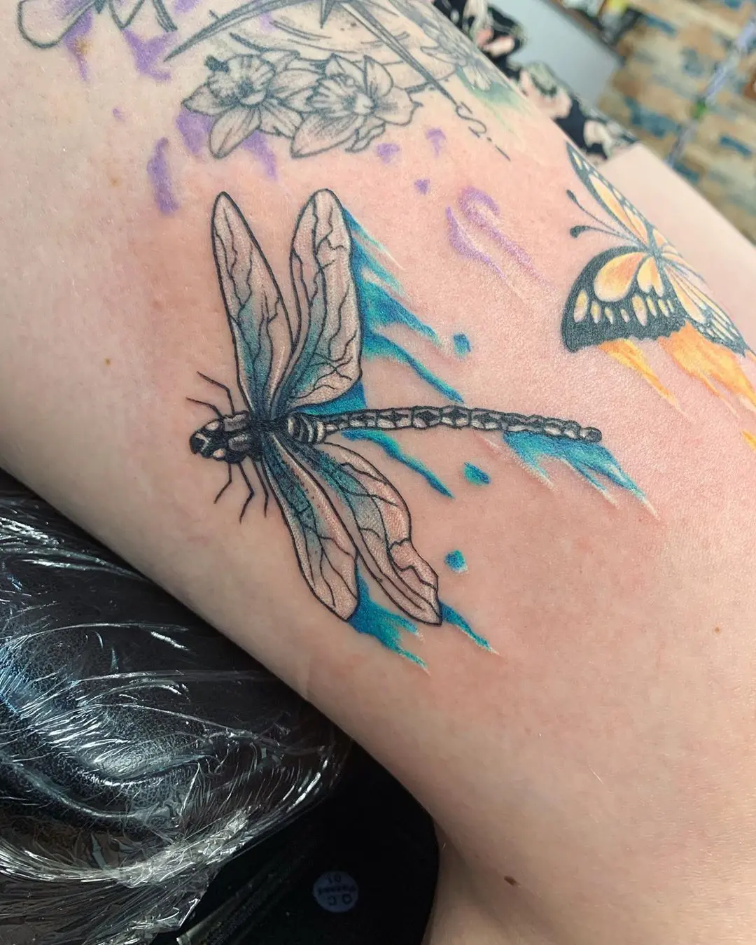 Galerías de Tatuajes Increíbles 33 Jennifer Kelly Tattoos 🌹✨ 2020.08.07 4 of 4 Added to this watercolour piece I did a while back Thanks Samantha was nice to