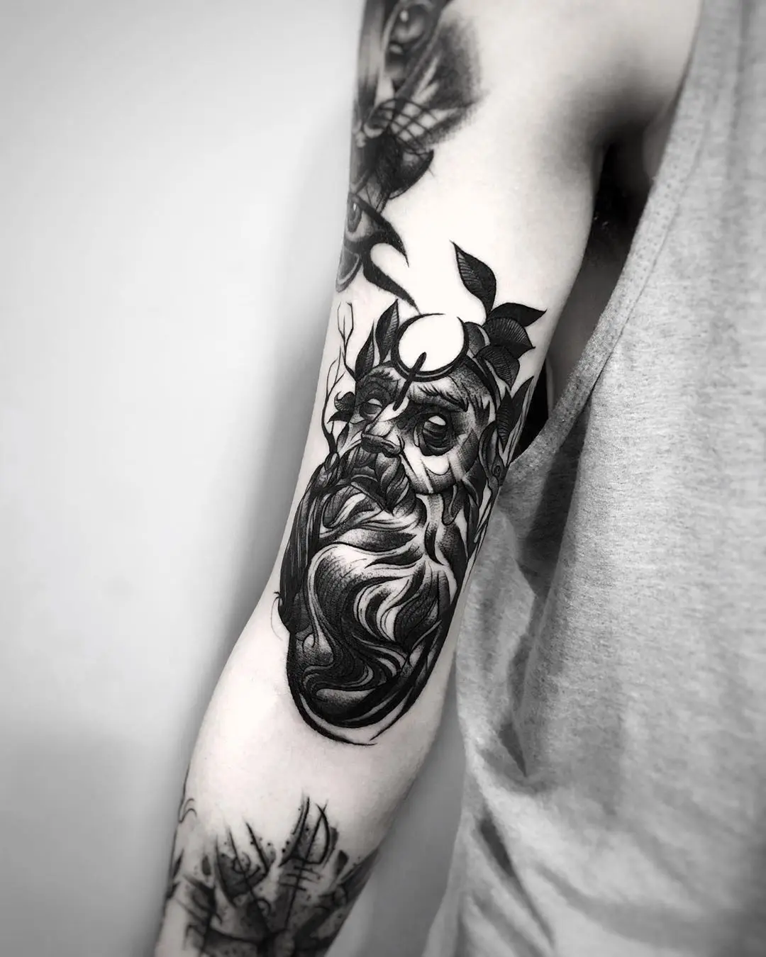 Galerías de Tatuajes Increíbles 60 Mariana Nunes 2020.08.07 Projeto de fechamento de braço com meu amigo @queopss Vem dezembro logo pra ge
