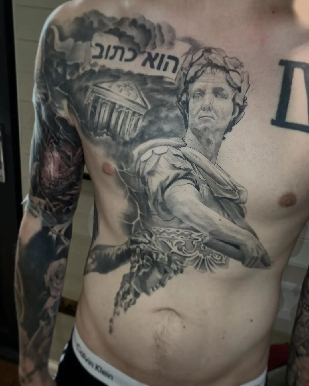 Galerías de Tatuajes Increíbles 71 Samuel George Tattoo 2020.07.23 Some progress on Harry’s torso. Thanks a lot for the trust and loyalty brother
