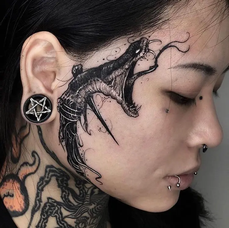 Galerías de Tatuajes Increíbles 90 Tattoo MDE 2020.08.01 Face tatt que opinan 🔥 . . . tattoo tattoos tattooartist tattoostyle tat