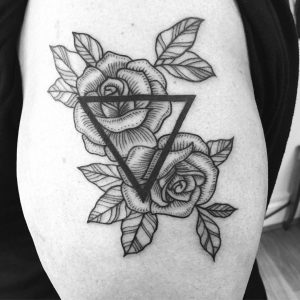 tatuajes de triángulos