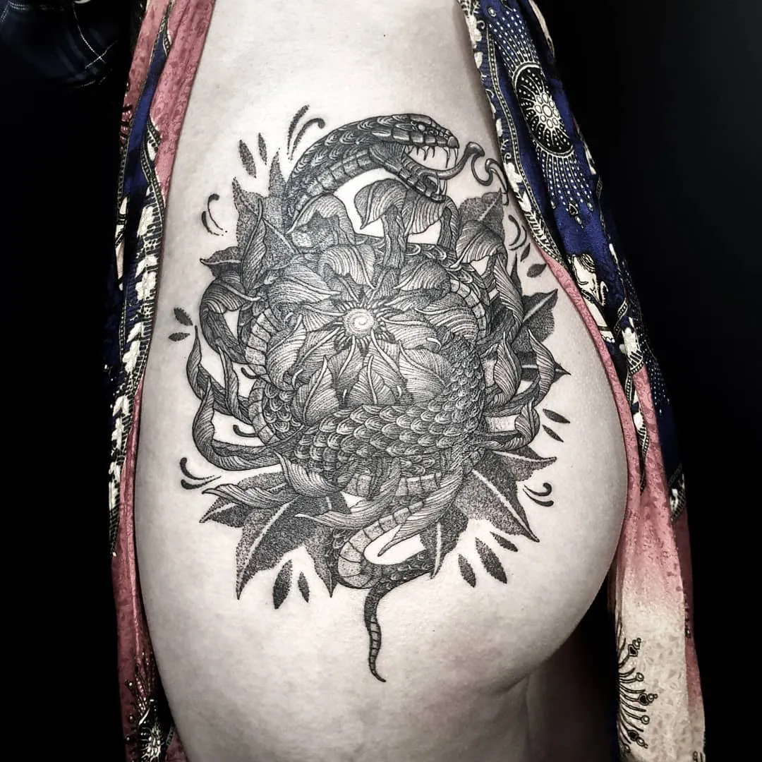 Galerías de Tatuajes Increíbles 49 hong.k 2020.08.01 snake🙏