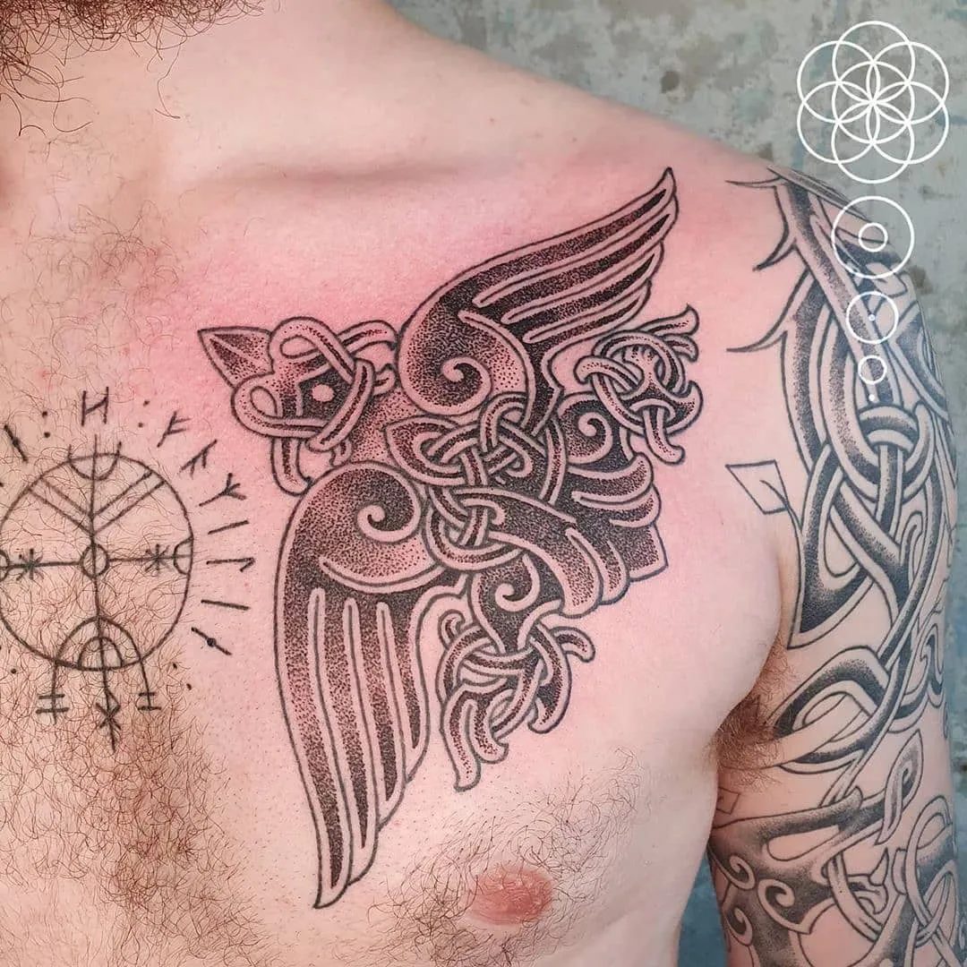 Galerías de Tatuajes Increíbles 72 pagan tats 2020.08.08 Tattoo artist 👉 @marcushammertattoo viking vikingtattoo vikings historical