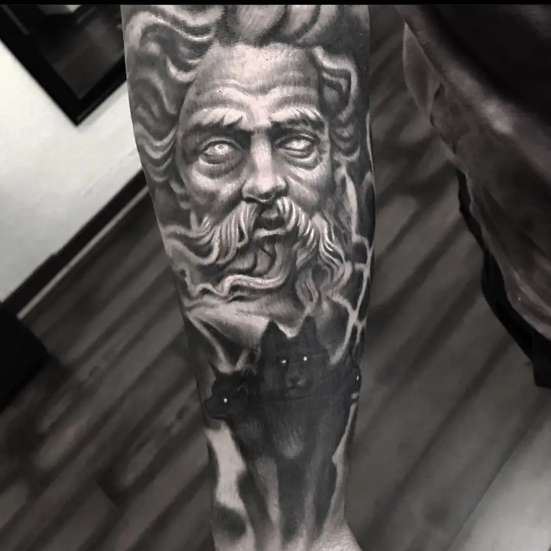 Galerías de Tatuajes Increíbles 91 uncle trashcan 2020.07.30 3 of 10 I actually really enjoy doing statues. Always have. I think it’s because when th