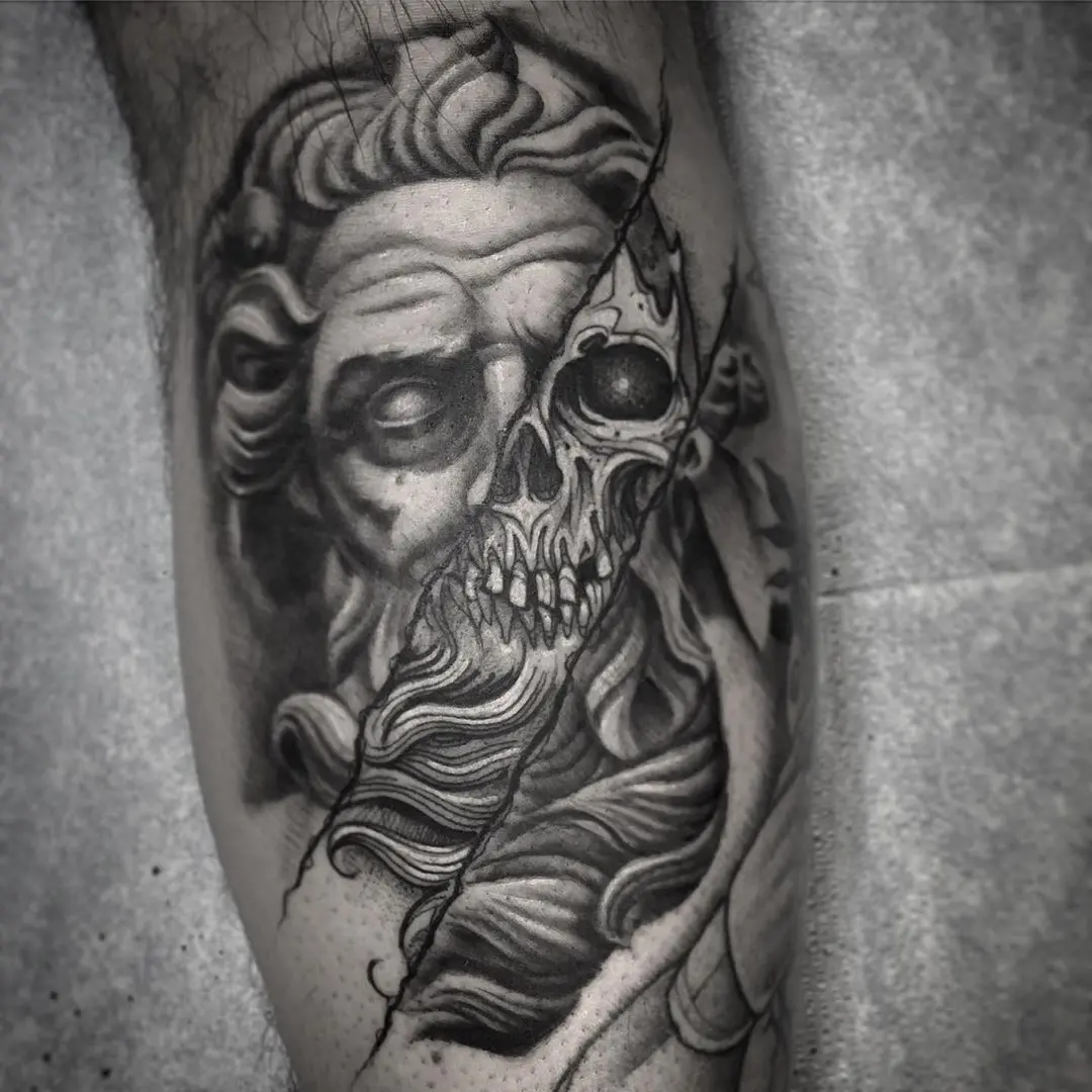 Galerías de Tatuajes Increíbles 94 uncle trashcan 2020.07.30 7 of 10 I actually really enjoy doing statues. Always have. I think it’s because when th