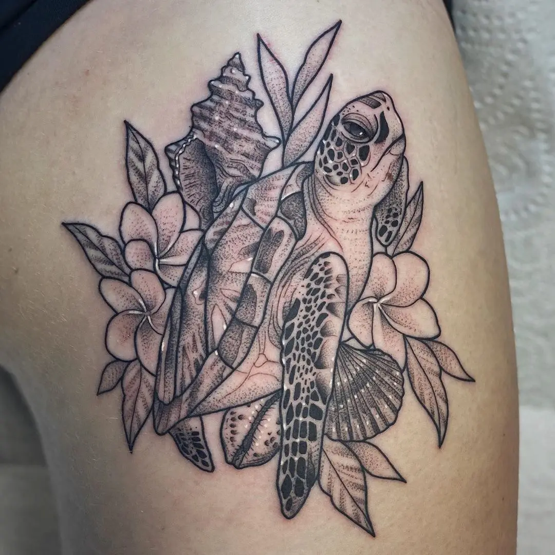 Galerías de Tatuajes Increíbles 88 𝒮𝒽𝒶𝓊𝓃𝒶 𝒢𝓇𝑒𝑔𝑜𝓇𝓎 2020.09.11 Cute little turtle I tattooed earlier this week 🐢 . . . . . . . . . . . turtl