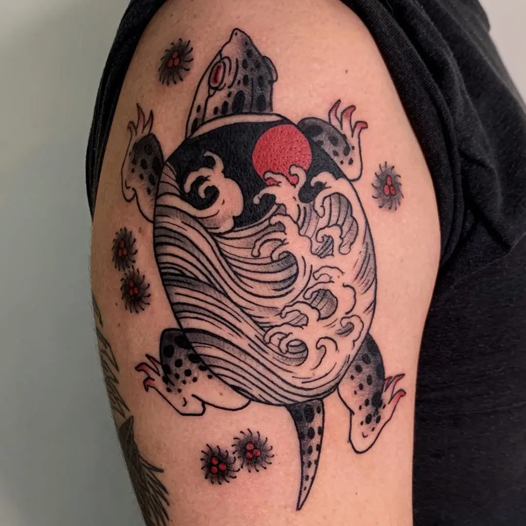 Galerías de Tatuajes Increíbles 23 Benny Hill 2020.09.11 Waves 🌊 Muchas gracias Nacho y mucha suerte 😊 done at the beautiful @meatshop