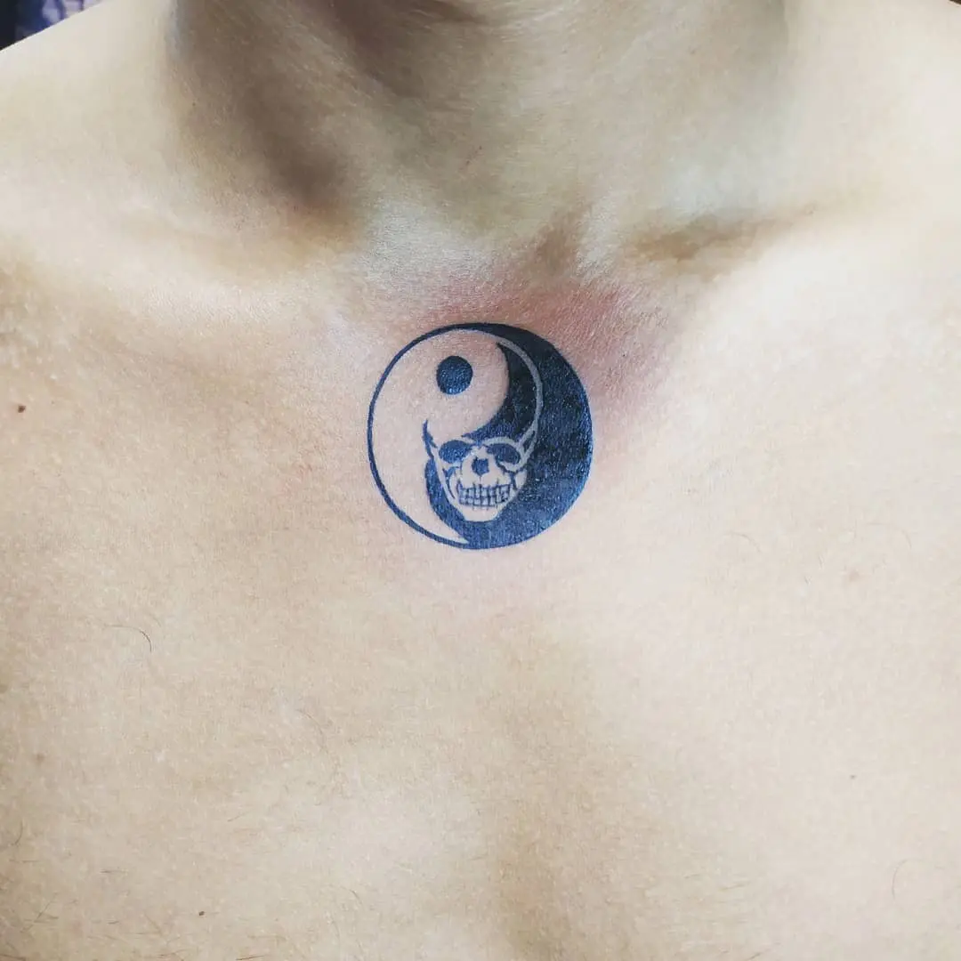 Galerías de Tatuajes Increíbles 26 Dani Montalban 2020.09.07 Me salio un tocayo de tatuaje 😬😬😜calaveratattooyingyangtattootattootatto